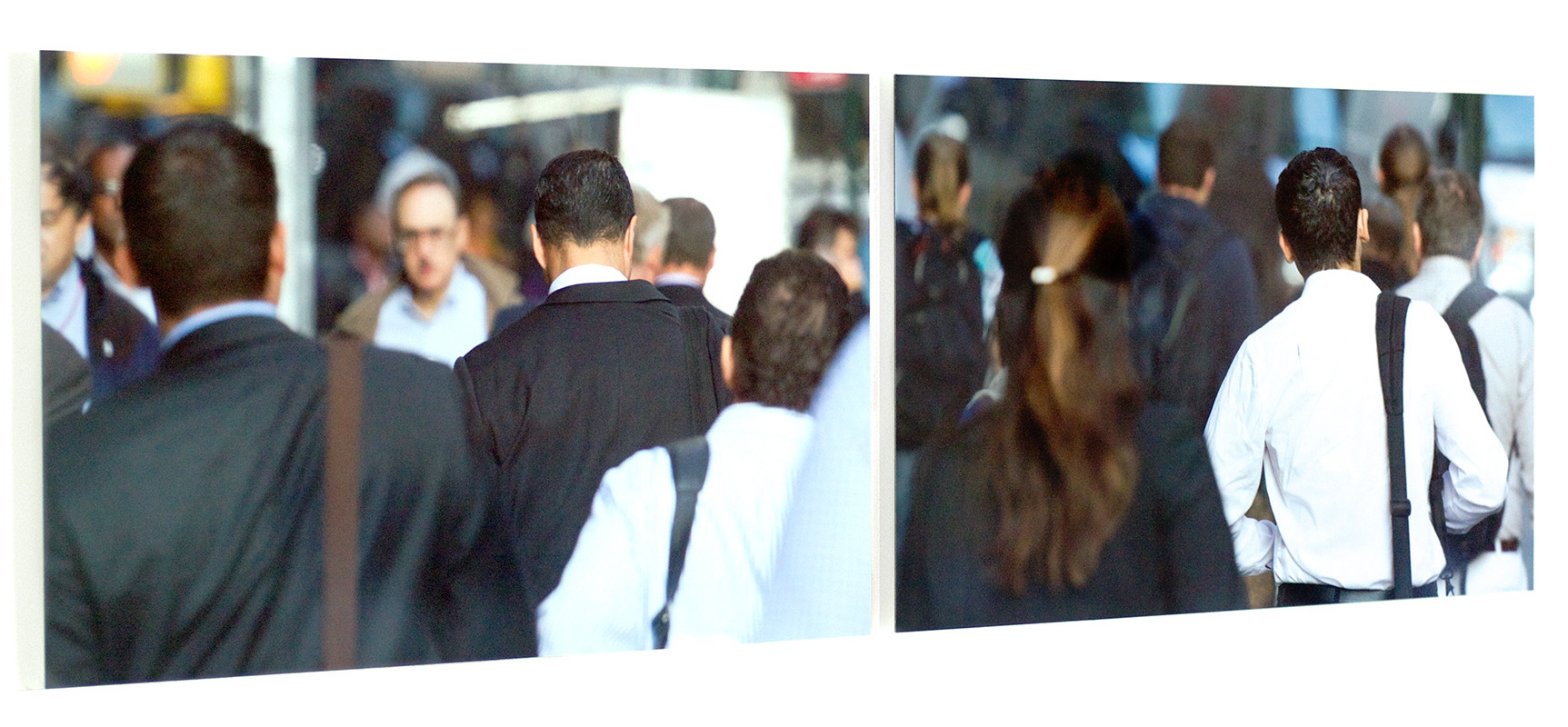 Wall Street, New York - Players #2 - Ultrachrome high glossy prints 120x80cm Laminated on Alu-Dibond.